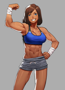 geekearth1:   Korra’s Show Off by  Cessa