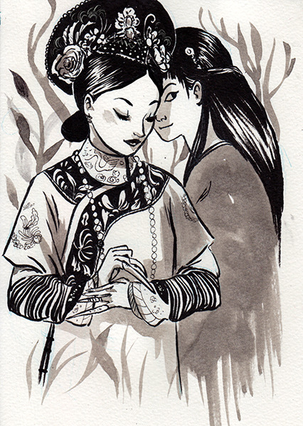 #Inktober has revealed that I am sorely out of practise with ink drawing.