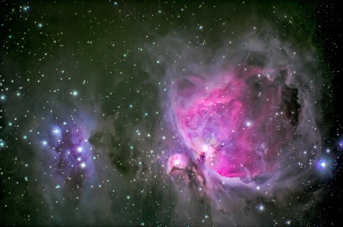 Orion Nebula & The Running Man Nebula, By TimMorrill