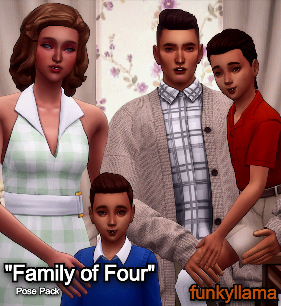 Traveling Sims — Growing Family | Sims 4 Pose Pack