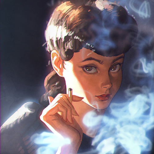 Vector Portraits by Ilya Kuvshinov.(via Vector Portraits by Ilya Kuvshinov | InspireFirst)