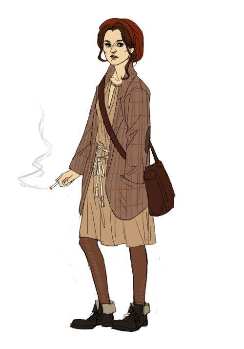 spacefeels:wherein I wanted to casually draw hipster French kids and then accidentally cared too muc