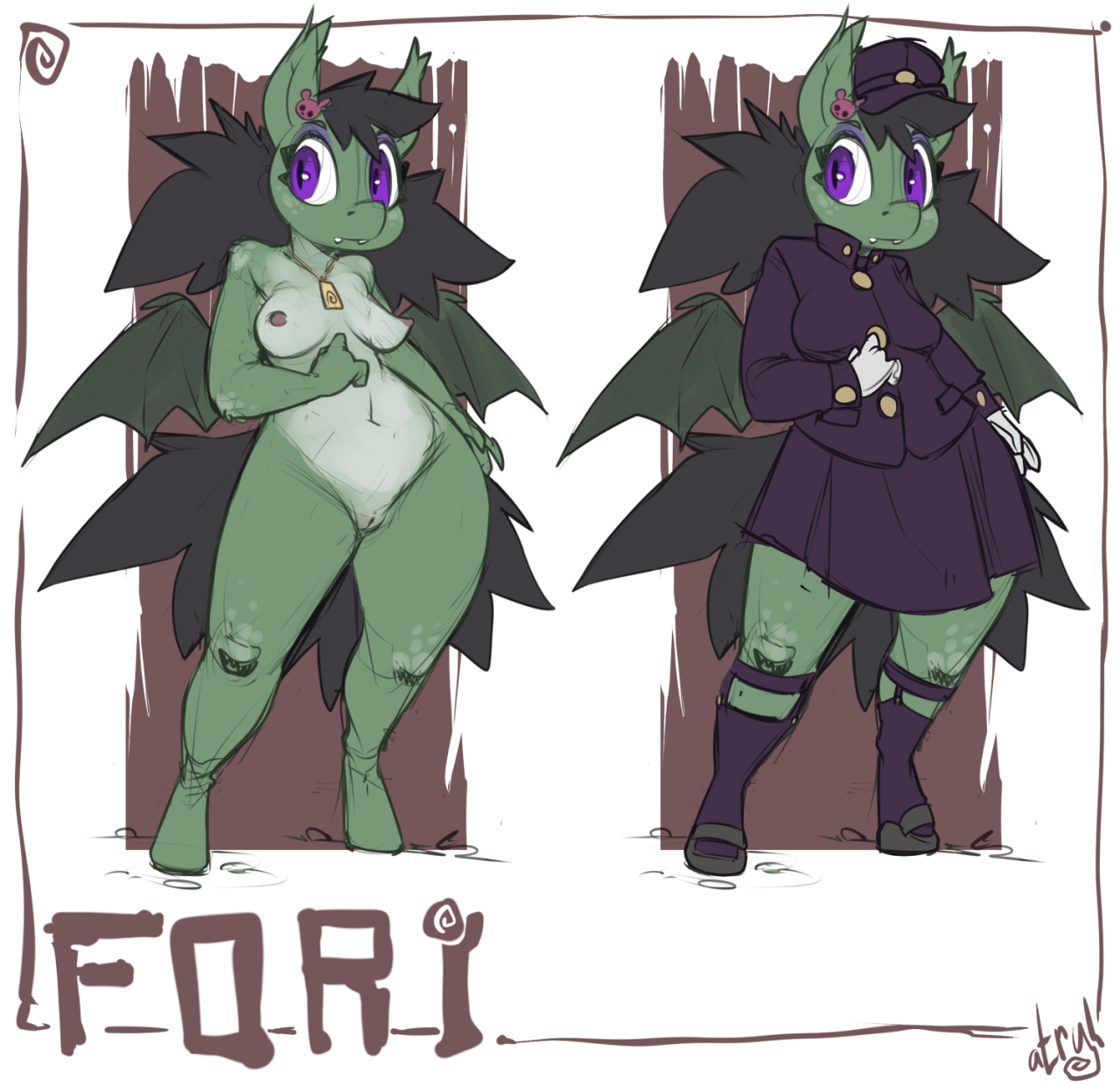 Fori I was working on Dusk’s batpone and stream started talking about batpones