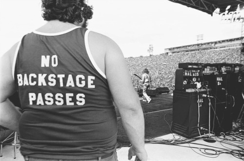 allaccessproject:  ALLACCESS-INSPIRATION / T-SHIRTSNO BACKSTAGE PASSES. PETER FRAMPTON CONCERT IN FLORIDA, CA. 1970. PHOTO © NEAL PRESTON