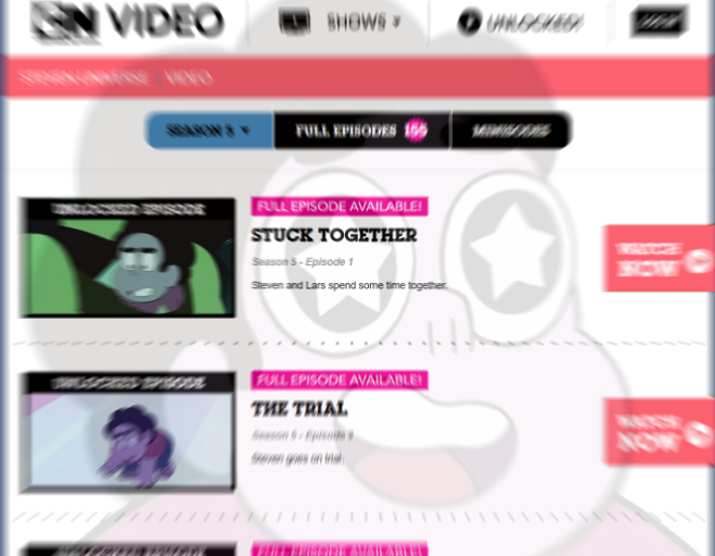 snapbacksteven:  Did you know you can watch Every Steven Ever right now, even without