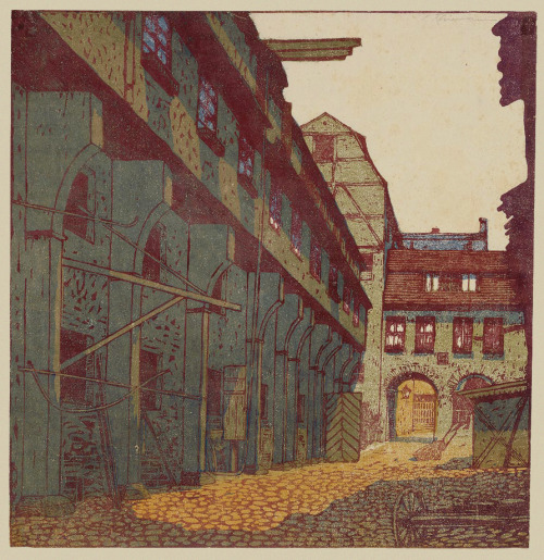 geritsel:Carl Thielmann and Walther Klemm - a mixed bag of Prague woodcuts