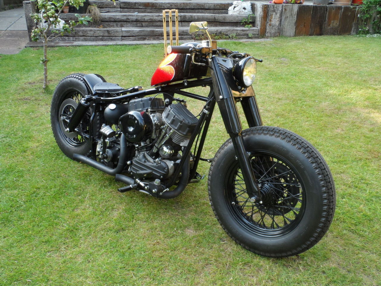 jd-kd:  Harley 1956 FLE Panhead