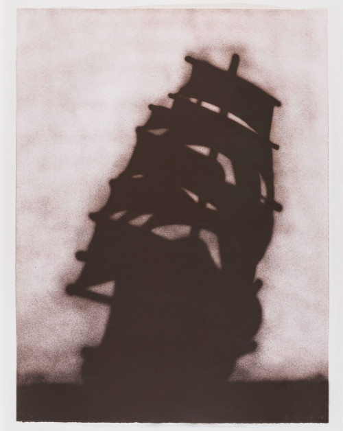  Edward Ruscha, “SHIP”, 1986,Lithograph; sheet: 45 inches x 33 9/16 inches.