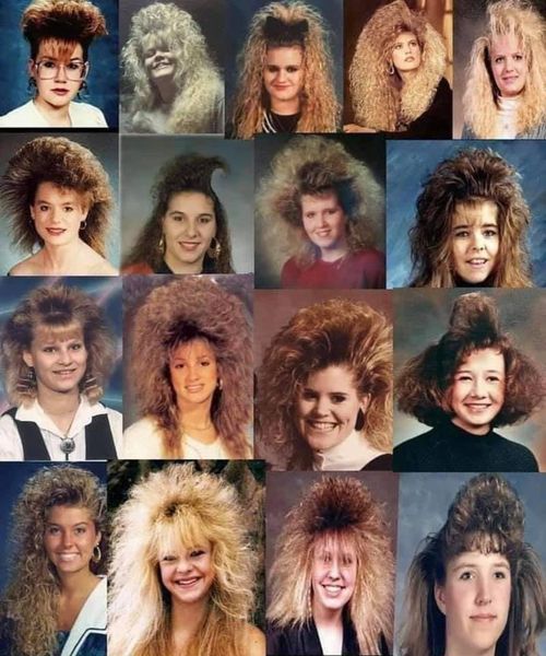 Nostalgia~2Eh! — '80s hairstyles-Aqua Net Hairspray was mandatory!