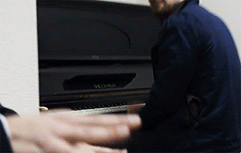 theojamies:Theo James reunites with Syrian refugee Housam
