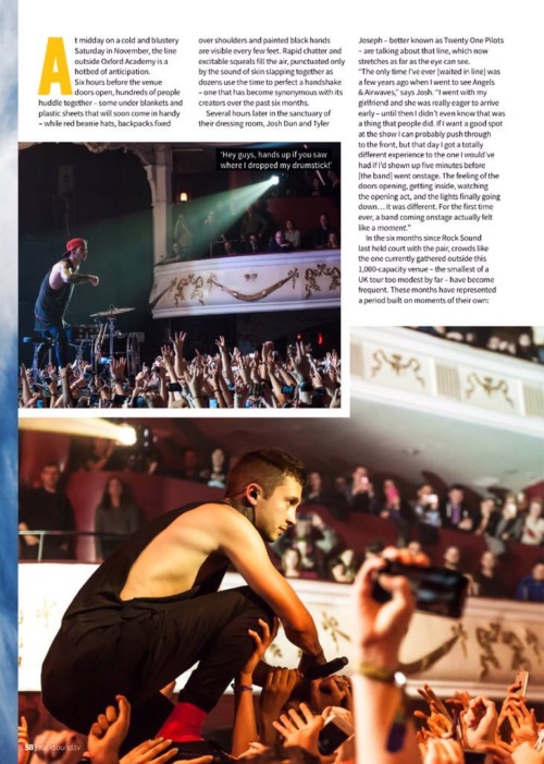 tylers-pizza-slice: Twenty One Pilots in the new Rock Sound issue