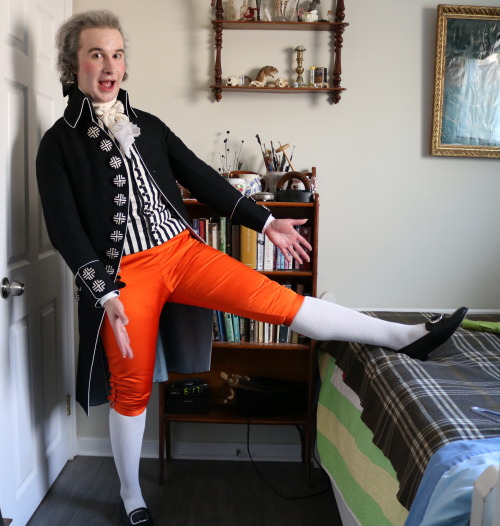 Alright, I&rsquo;m sorry I called these breeches &ldquo;horrible and garish&rdquo;. I love how they 