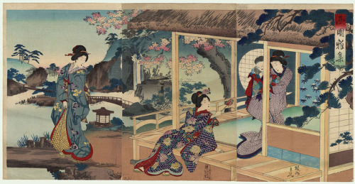 fujiwara57: Toyohara Chikanobu  豊原周延 (1838-1912) ou Yōshū Chikanobu 楊洲周延.
