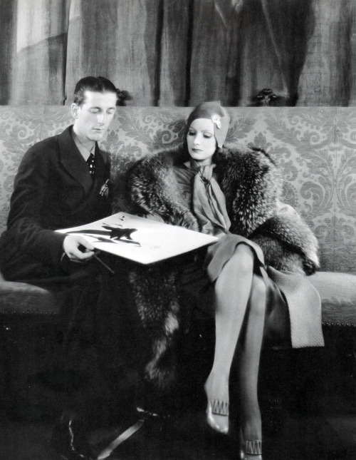 vampdreaminginhollywood:  Adrian and Greta Garbo 