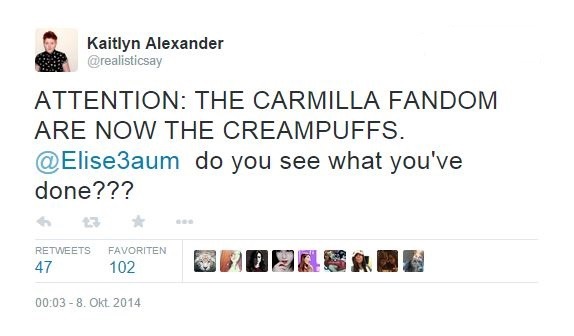 natashanetrollvanlis:  thelittledrunkapple:  The origin of “the Creampuffs”.