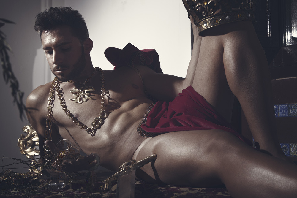 chriscruzism:  “The King” captured by Spanish photographer Jose Martinez modeling