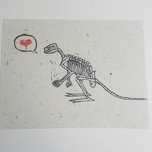 katarinanavane:New relief print– kan.garoo skeletonAnd a kiw.i to match!