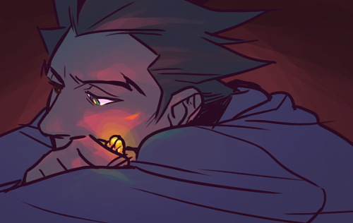 pockypalooza:Phoenix is my go-to character to draw whenever i’m sad