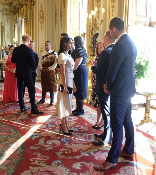 June 27: The Duke and Duchess of Sussex join The Queen for the Queen’s Leader Awards! Cus