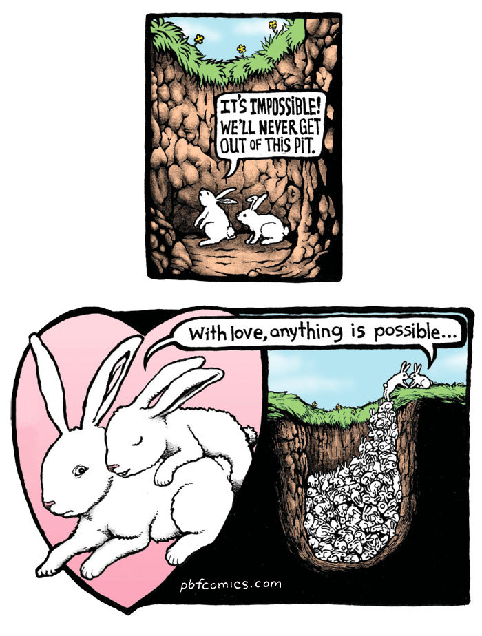 sixpenceee:  The Perry Bible Fellowship is the perfect middle between the whimsy