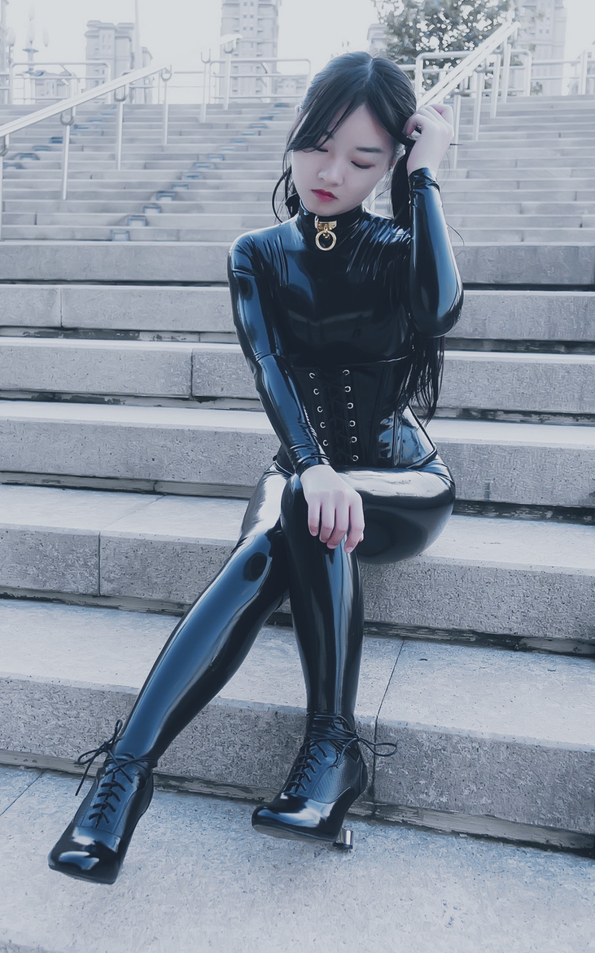 Sexy Latex Catsuit Tumblr Pics