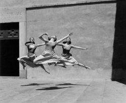 mpdrolet:  Three Dancers, Mills College,