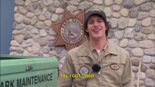 butterbeeralcoholic: mistedyellow: parks and rec had the best minor characters This was Jake Peralta