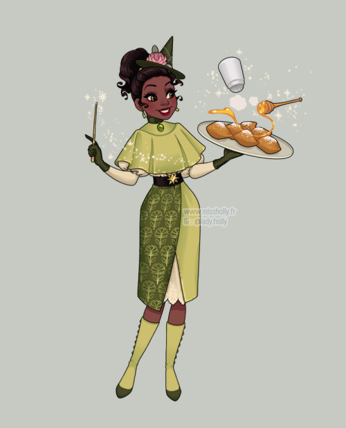 misshollyslair: Day 2 of #witchtober : Tiana !