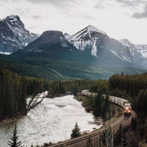 tannerwendellstewart - rocky mountain train. banff. alberta. (at...