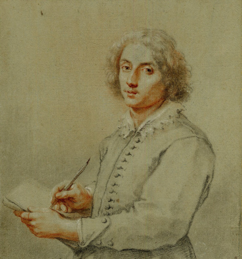 Portrait (Self-Portrait?) of the Artist Drawing by an Unknown Italian ArtistTraditionally identified