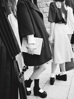 fashion-blackandwhite:  Black and white fashion