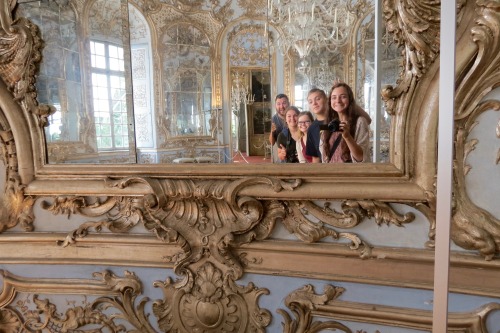 Group pics at Schloss Nymphenburg