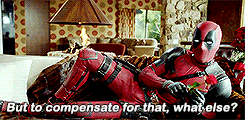 meryl-streep-the-caped-crusader:  harliyquinn:  Happy Valentine’s from Deadpool!