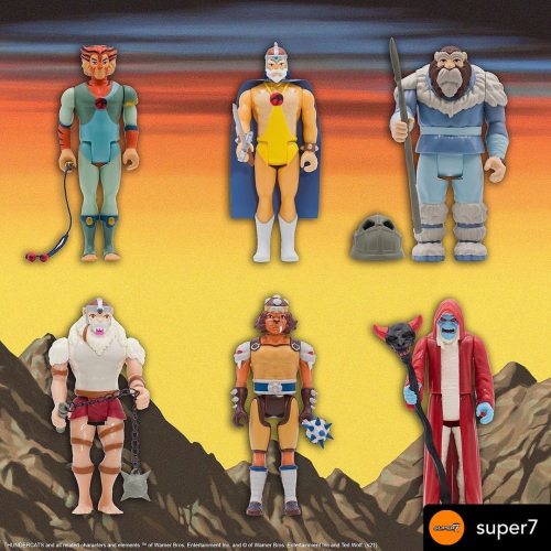 • @super7 Monkian and Tygra and Jaga, oh my! Six new ThunderCats ReAction figures are here! Check ou