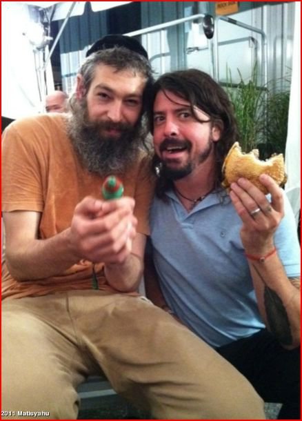 Dave gets excited about.. Matisyahu and Hamburgers.