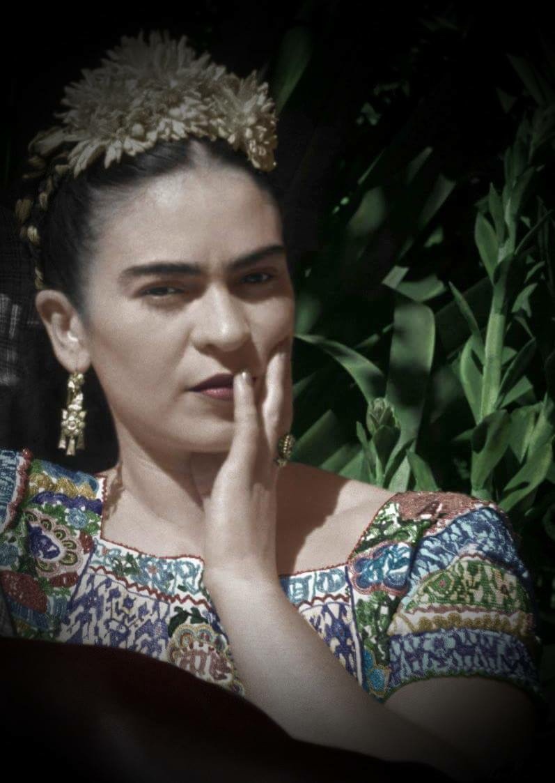 marytere42:  De la pág. del FB Discípulos de Frida Kahlo 