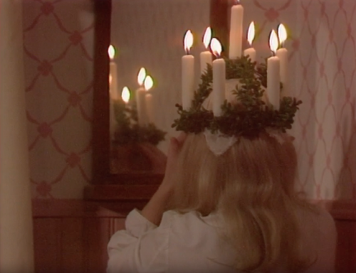 thatcreepyaesthetic: “Sankta Lucia, ljusklara hägring, sprid i vår vinternatt glans av din fägring. 