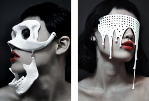 julishland:“Violently baroque” conceptual jewelry by Joji Kojima.