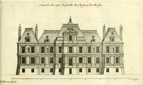 archimaps:Elevation of the Château de Maisons