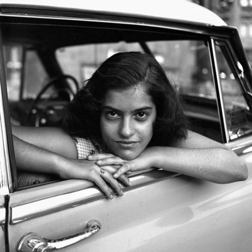 • Young Girl in a Car, Chicago, circa 1960’s - Vivian MaierPretty women wonder where my secret