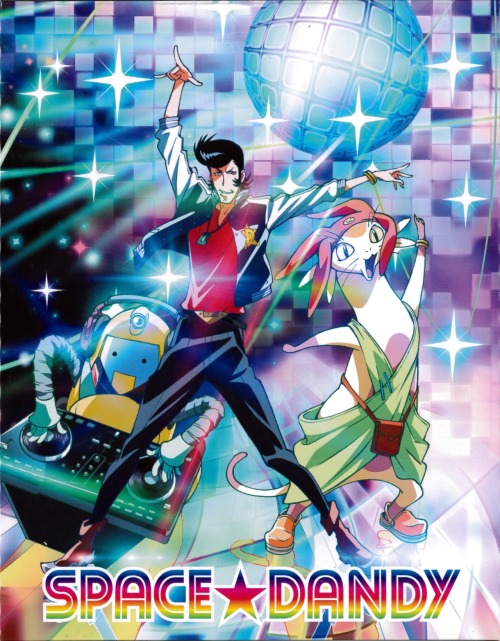 animeslovenija:Space Dandy covers for the Japanese retail release.Note: link to fullsize scans in pr