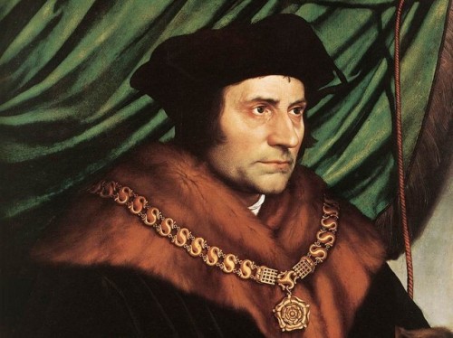 shredsandpatches:reeve-of-caerwyn:I love these portraits of Thomas More and Thomas Cromwell because 
