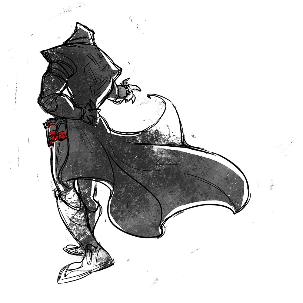 ufficiosulretro:I needed to relax so here are some lazy Reaper doodles with some