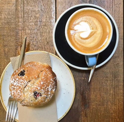 The Black Penny - Covent GardenDelicious homemade treats (and lunch food), seats in the window and a