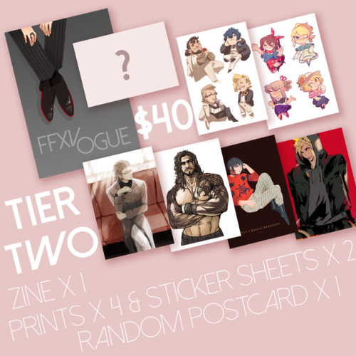 ffxvogue: [Reblogs appreciated!] Pre-orders for the zine and zine bundles are now open! Head on over