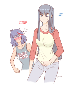 herokick:  ( ͡° ͜ʖ ͡°) Ryuko-size is