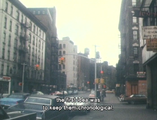 365filmsbyauroranocte:As I Was Moving Ahead Occasionally I Saw Brief Glimpses of Beauty (Jonas Mekas