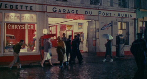 danieldaystreep:The sets of  The Umbrellas of Cherbourg (1964)