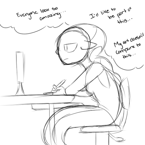 venas-kingdom:snivy-serpentriss:  Soo… I’ve been having some panic anxiety for a couple of days and I thought it’d be best to just draw it out. I don’t mean to post it but if there’s anyone who know’s what I’m going though, I’d love for