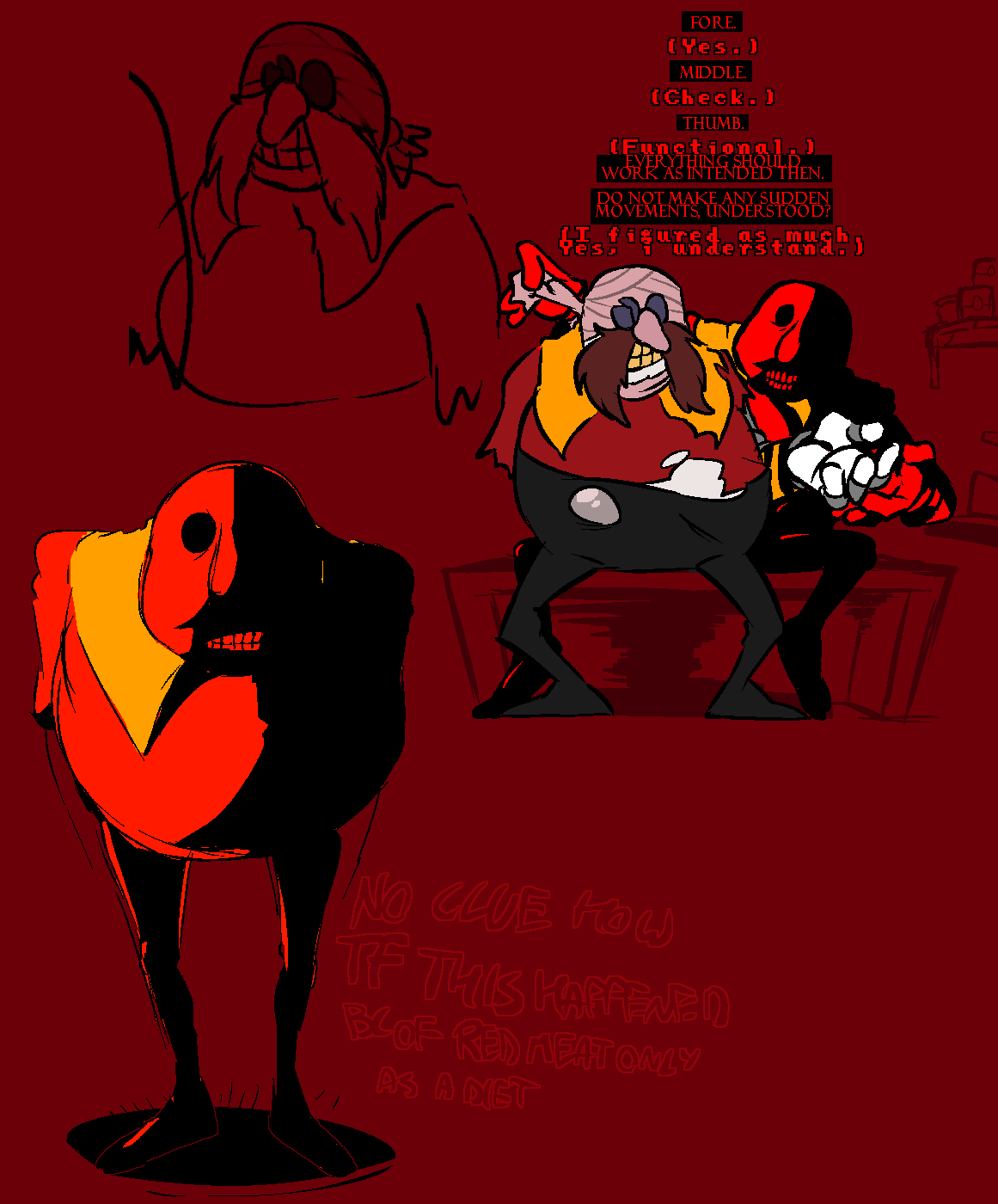 Starved eggman fanart : r/FridayNightFunkin